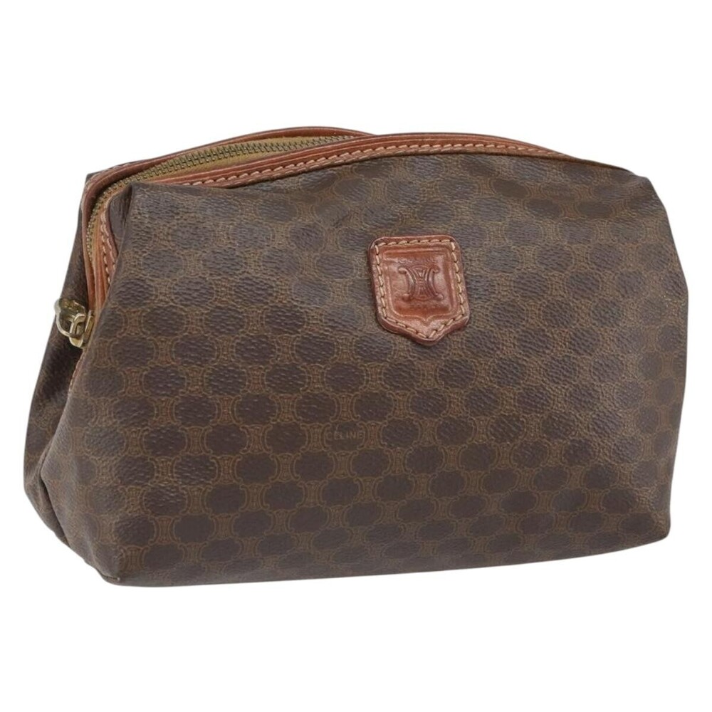 Celine Macadam Pochette Canvas and Leather